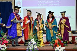 Graduation Day Ceremony of B.E 2019-2023 Batch on 4th November 2023