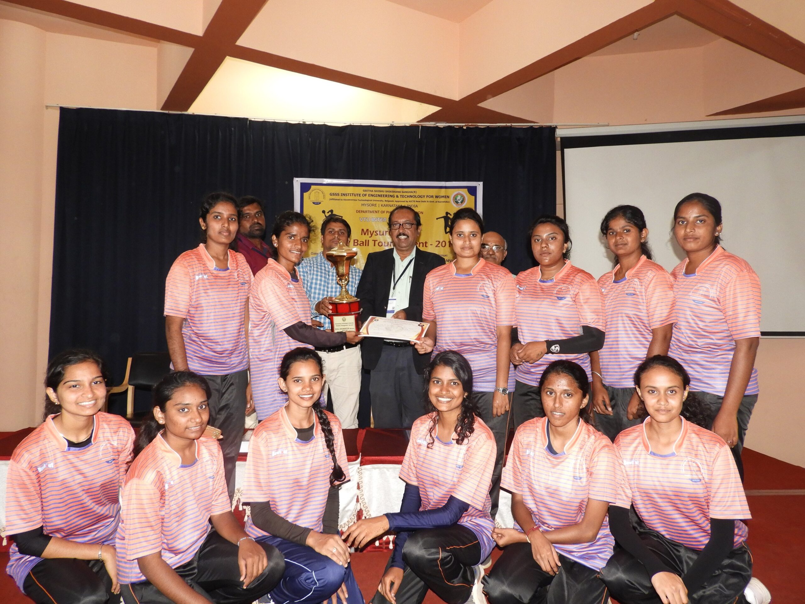 VTU Mysuru Zone Throw Ball Tournament 2019-20