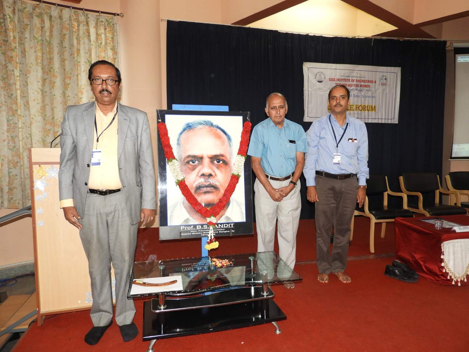 Birth Centenary Celebration of Dr. Vikram Sarabhai, the Father of Indian Space Program on 21st November 2019