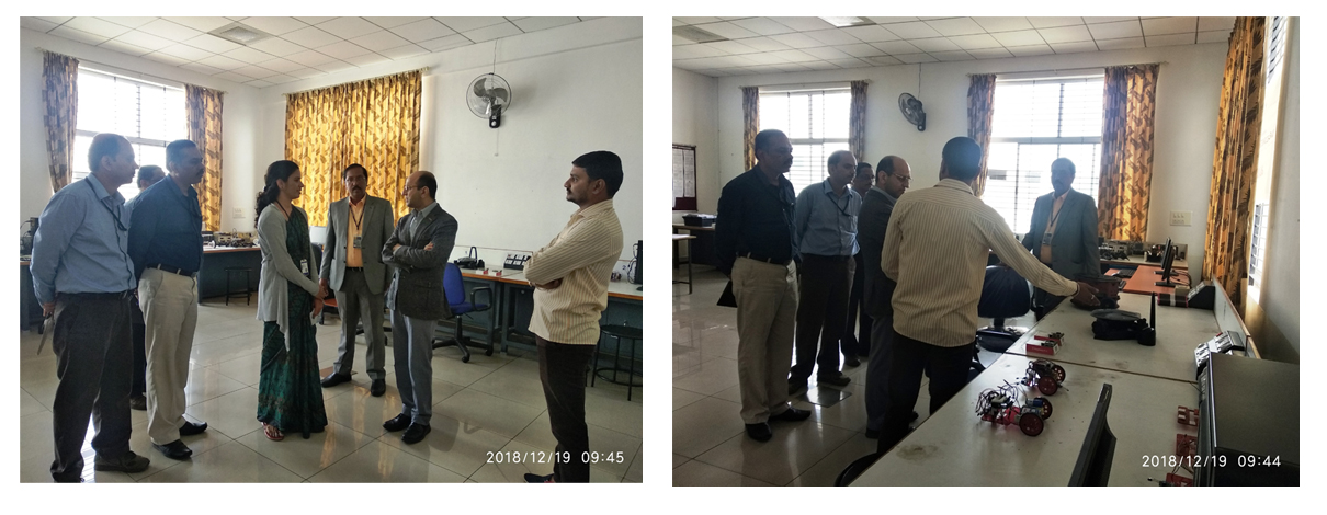 Robotics lab on 19th December 2018 | GSSSIETW