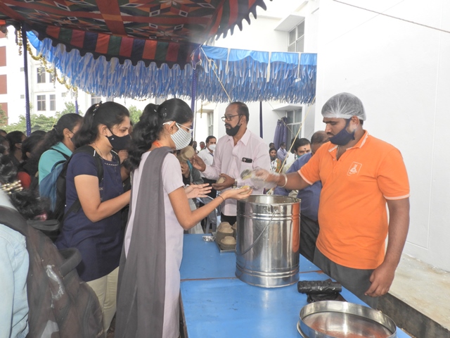 Hostel inauguration of D Block, Phase 1 & 2 and Chandika homam on 31st Dec 2021