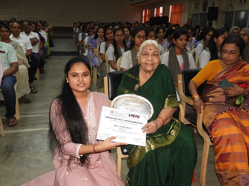 Gita Chaitanya Merit Scholarship and Simha Silk M V Narasimhaiah Memorial Award of Excellence – 2024