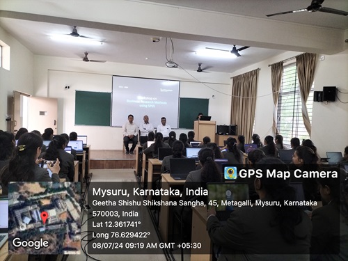 5 Day workshop on “INTEGRATED DIGITAL MARKETING STRATEGIES WITH ADVANCED RESEARCH METHODS” from 8th – 12th July 2024 for IV semester students