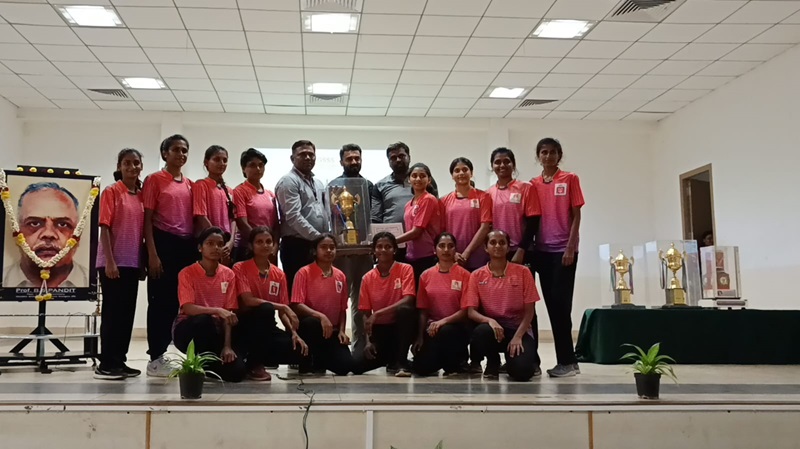 The GSSSIETW, Mysuru Women’s Kho-Kho Team secured the runner-up position in the Mysore City Intercollegiate Kho-Kho Tournament 2024-25, held on 23rd October 2024 at GSSS Simha subba Mahalakshmi first grade College Mysuru