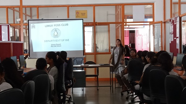 Linux FOSS Club organized Linux Quest – A coding competition on 3rd October 2024