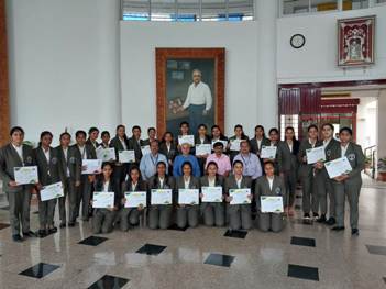 II Semester MBA students took part in the National Level Management Fest Mannovex-2022 organized by JSSCMS on 25.8.2022