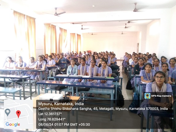 Three Days workshop on “MERN Stack” for IV Semester students from 6th to 8th June 2024