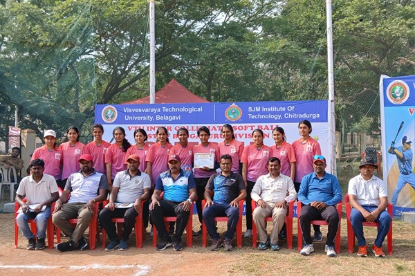 The GSSSIETW Mysuru Women’s Softball Team secured the 1st Runner-up position in the VTU State level women’s SoftBall Championship 2024-25, held on November 10, 2024, at SJMIT Chitradurga