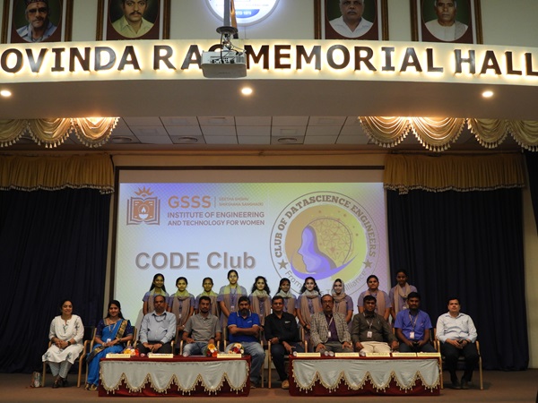 Inauguration of Student Club C.O.D.E (Club of Datascience Engineers) on 20th January 2024