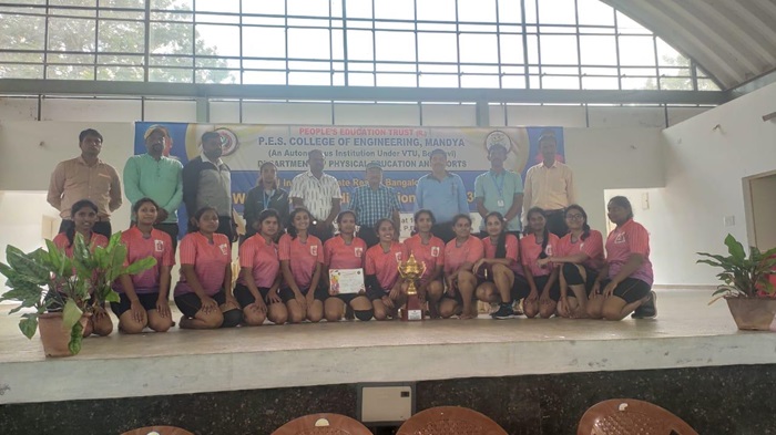 VTU Inter Collegiate Rest of Bengaluru Zone Women Kabaddi Tournament 2023-2024, held on 31st July 2023