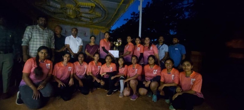 Mysore City Zone Inter Collegiate Throw Ball Tournament-2023, held on 24th November 2023