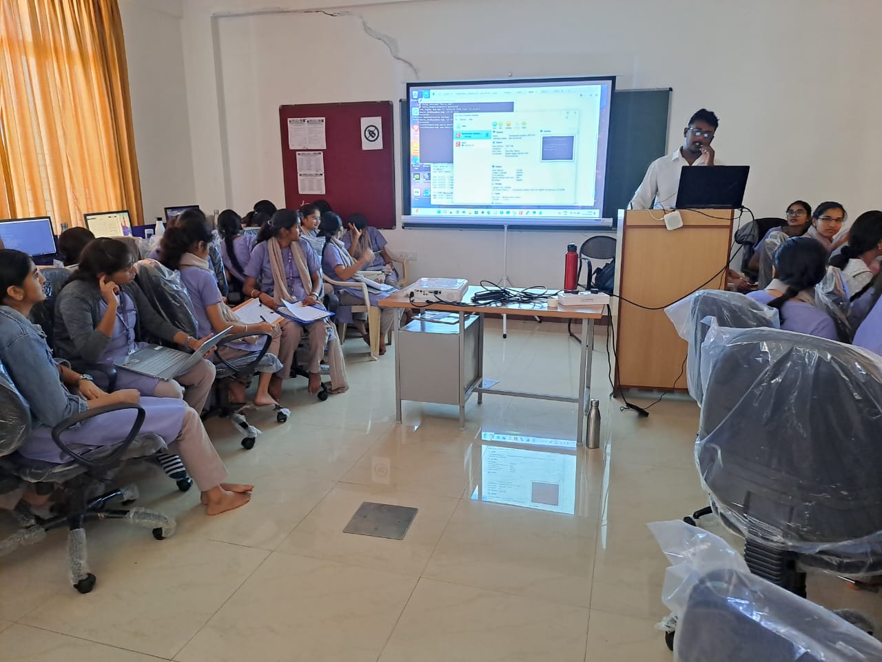 Three days workshop on “Big Data Analytics: Techniques for the Data-Driven World” For VI Sem students from 12th to 14th March 2025.