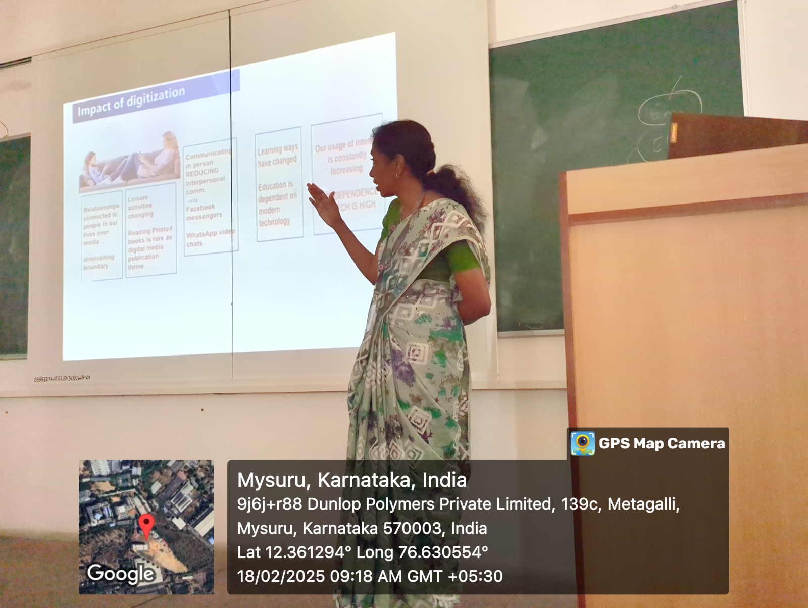 Awareness seminar on “Gaming Addiction” for  IV Sem students on 18th Feb 2025