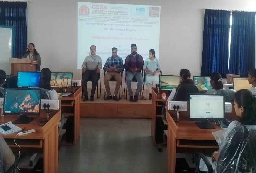 Two days Skill Development Program on “Mobile App & Development for IoT Applications”