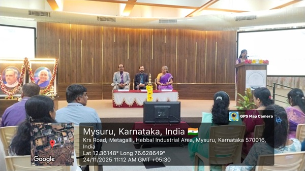 The Orientation function for the First Year PG PROGRAM 2025–2026 (MBA & M.Tech – DCN & CSE) on 24th November 2025