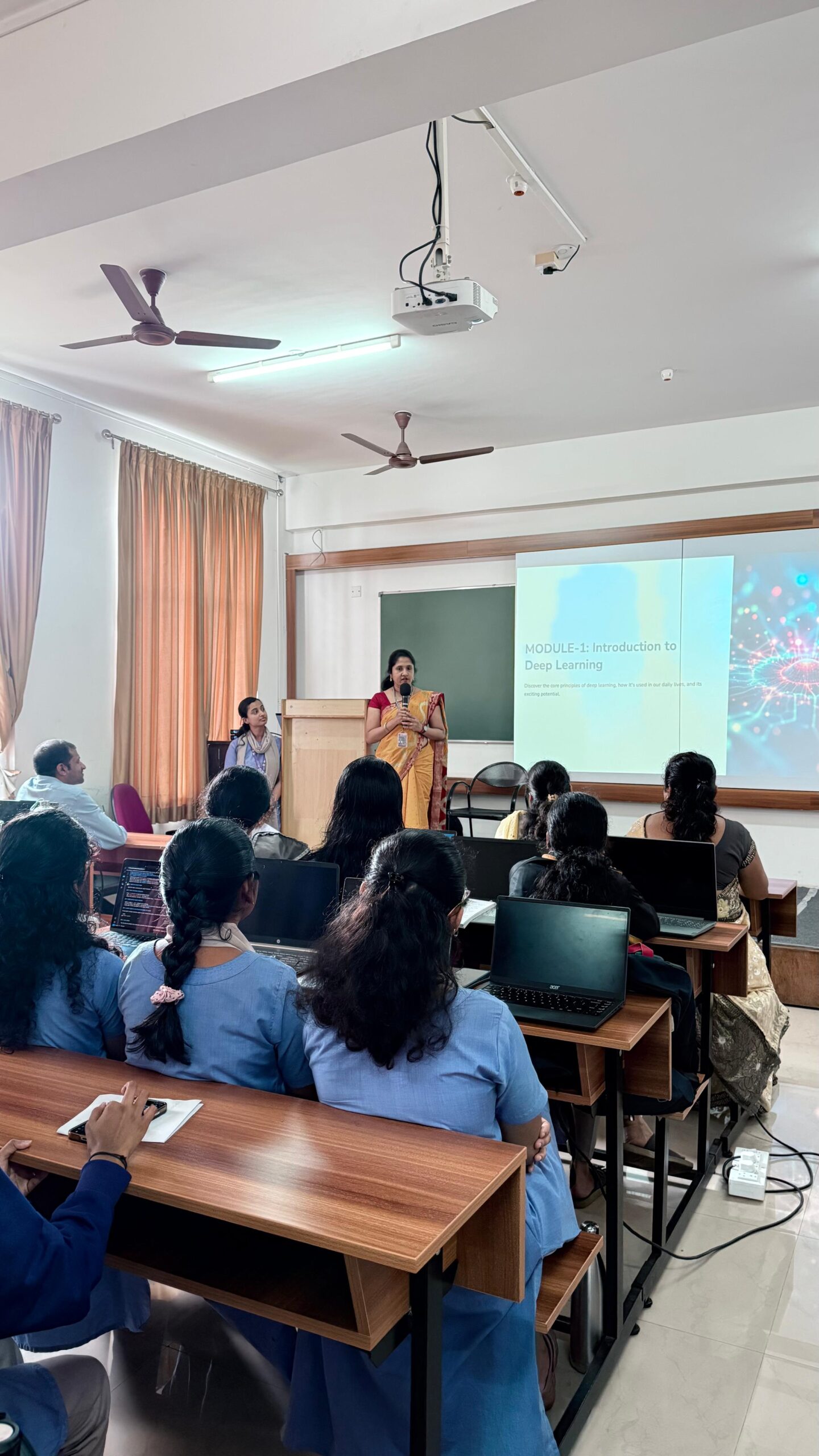 Three days Hands-on-workshop on “Deep Learning and Reinforcement Learning” for VII sem. students from 25th to 27th Sept. 2025