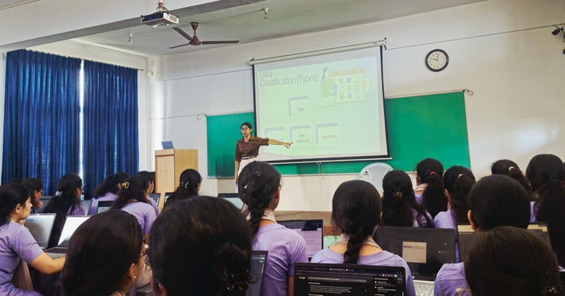 A Three-Day Workshop on ” From Bytes to Insights – A Hands – on Big Data Analytics ” from 8th to 10th September 2025 for 7th semester students