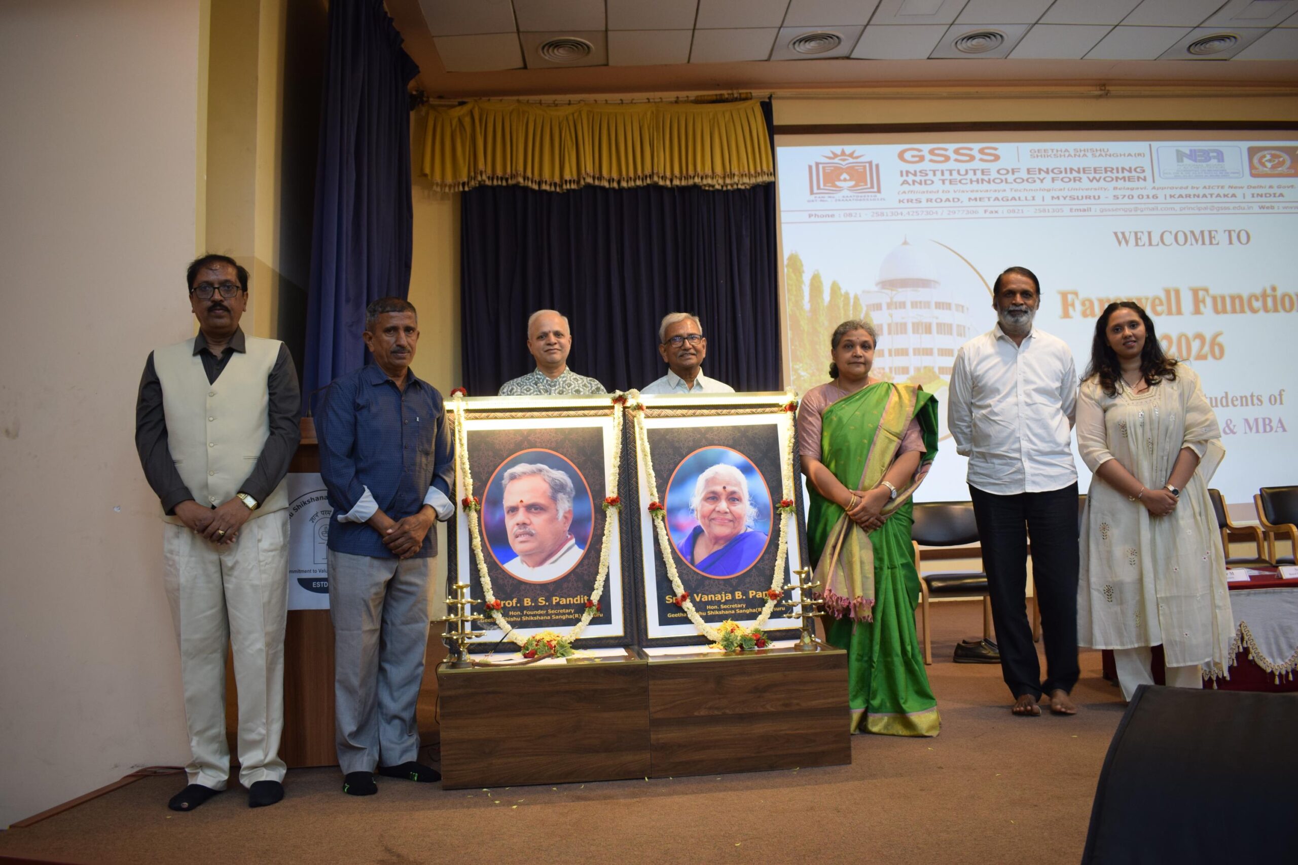 Farewell Day Function for UG & PG Students on 23rd May 2026